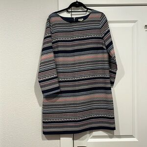 Jcrew patterned dress